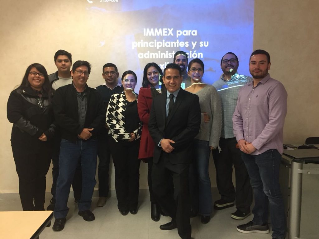 Fotos en el taller: IMMEX para principiantes y su administración exitosa. Jueves 15 de febrero.