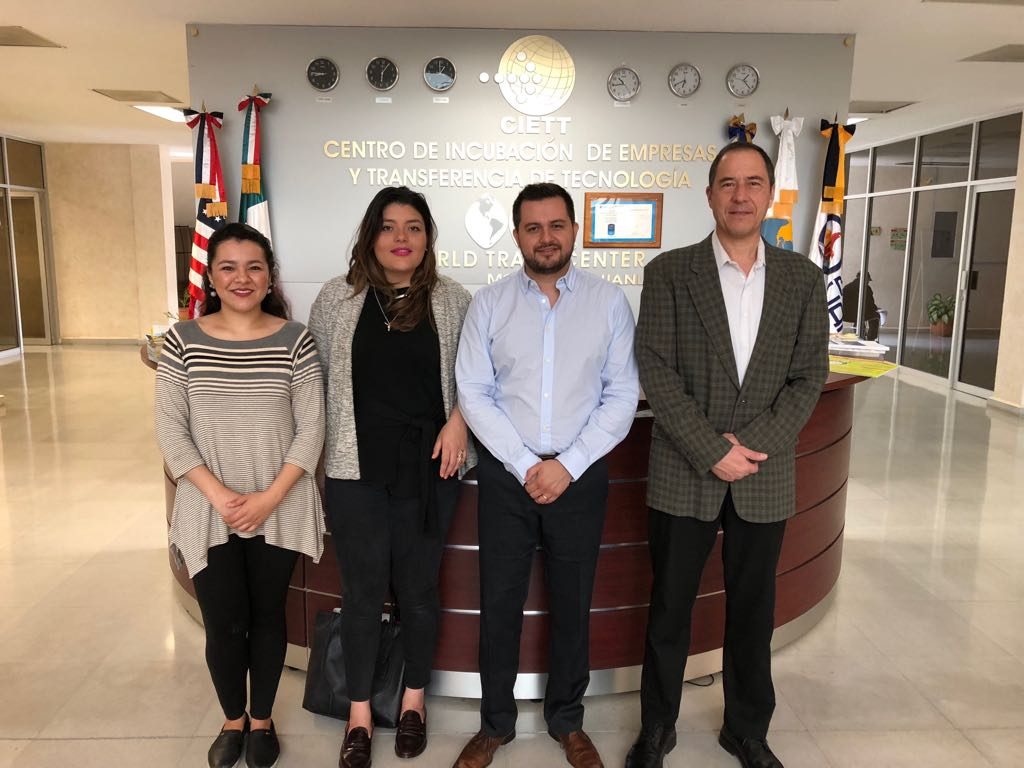 Visita del Director Mauricio Magdaleno y la Gerente Alejandra Patiño ambos pertenecientes al Clúster de Turismo de Nuevo León A.C.
El día 06 de Marzo del presente en las instalaciones del WTC-Monterrey-UANL con la intención de establecer alianzas estratégicas que permitan apoyar a las PYMES pero tambien al turismo en Nuevo León.