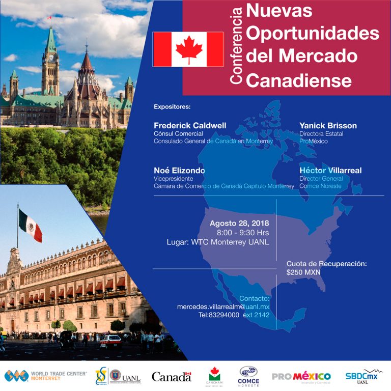 Nuevas Oportunidades Del Mercado Canadiense | WTC Monterrey