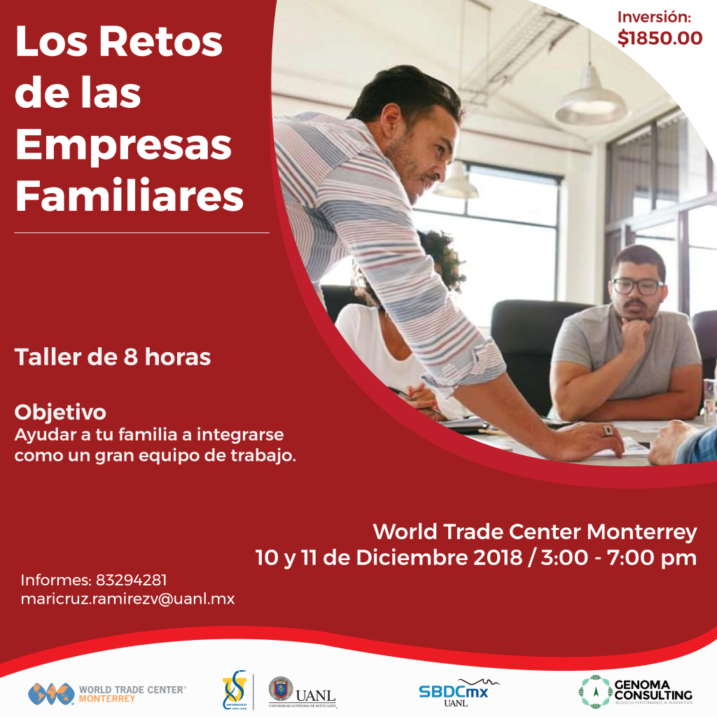 Los Retos de las empresas familiares | WTC Monterrey