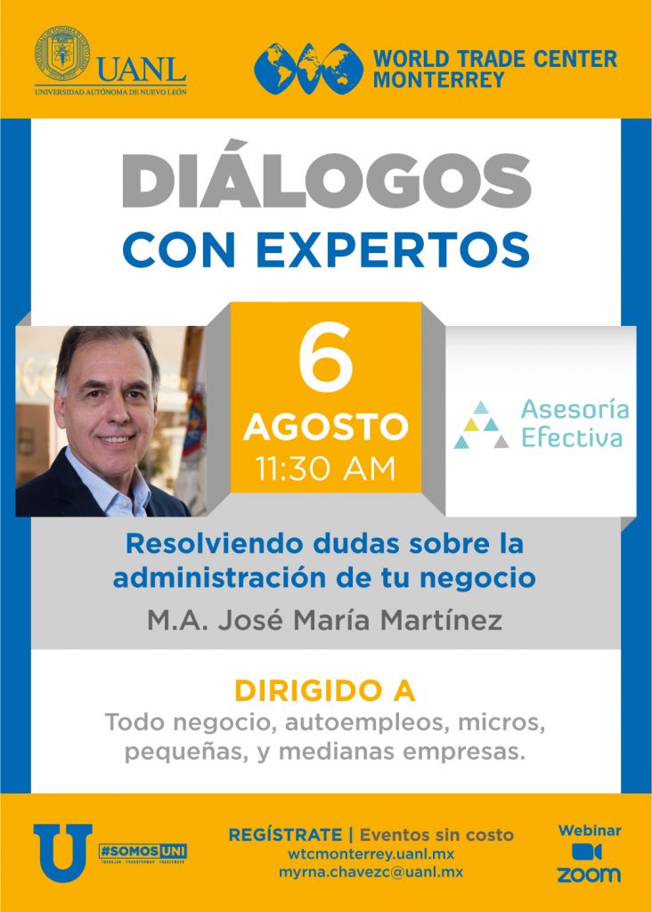 Diálogos con Expertos -Resolviendo dudas sobre la administración de tu negocio