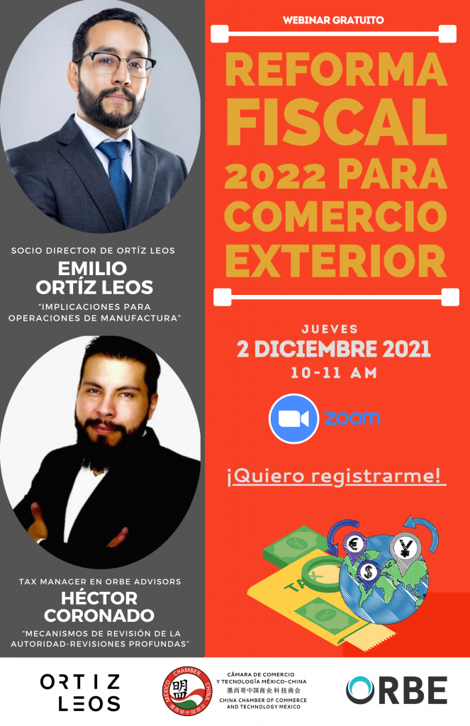 WEBINAR Reforma Fiscal 2022 para Comercio Exterior