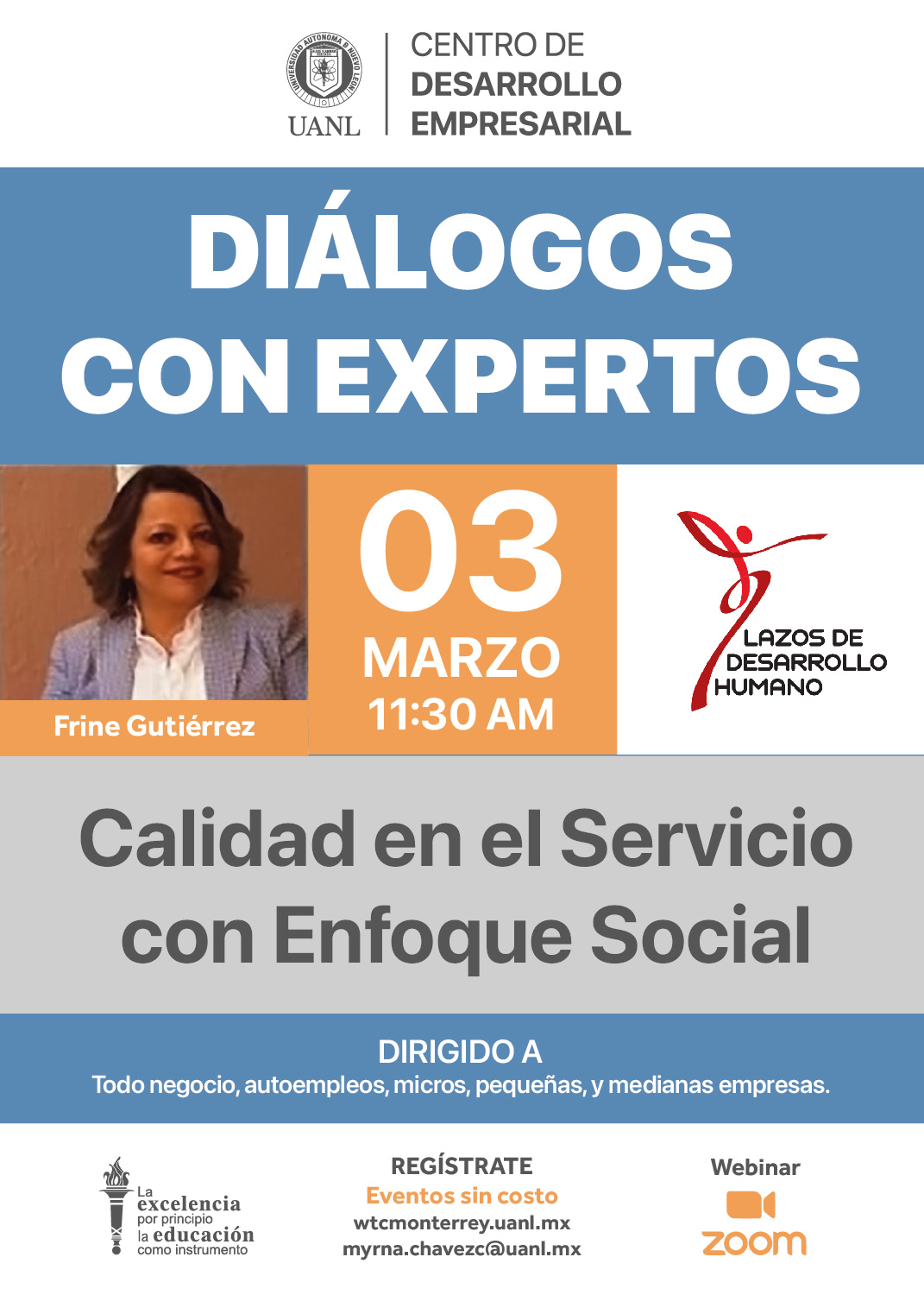 Diálogos con Expertos -Calidad en el Servicio con Enfoque Social
