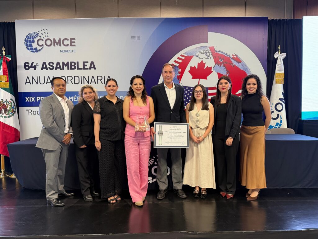 WTC Monterrey UANL recibe el Premio al Mérito Exportador 2025 como Institución de Apoyo a la Exportación