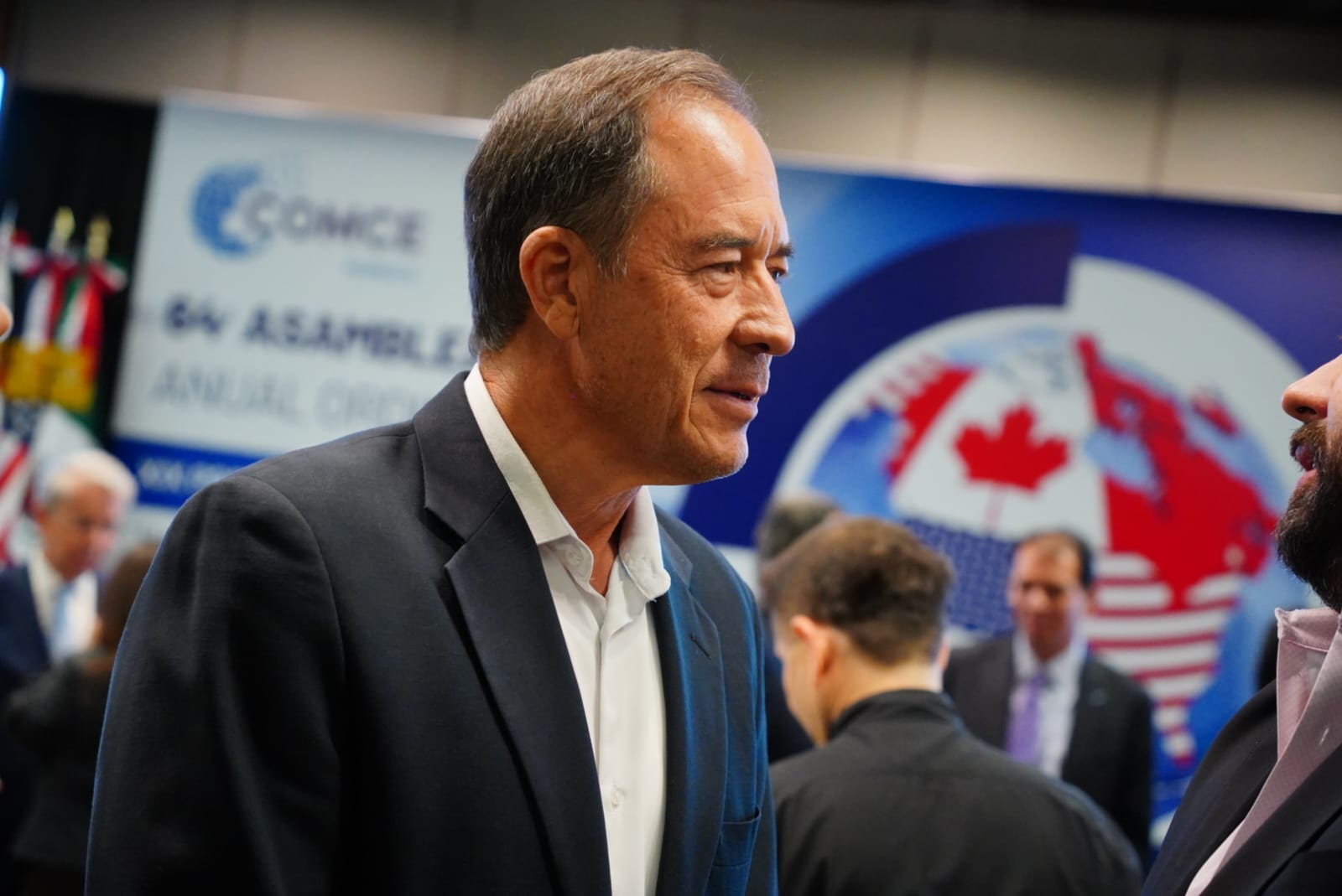 Dr. Reyes Guzmán en la Ceremonia del Premio al Mérito Exportador 2025 en curso Dr. Reyes Guzmán en la Ceremonia del Premio al Mérito Exportador 2025 en curso