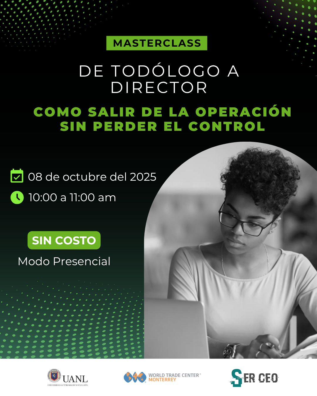 IA Evaluando la madurez digital para la innovación Masterclass: De todólogo a director , como salir de la operación sin perder el control