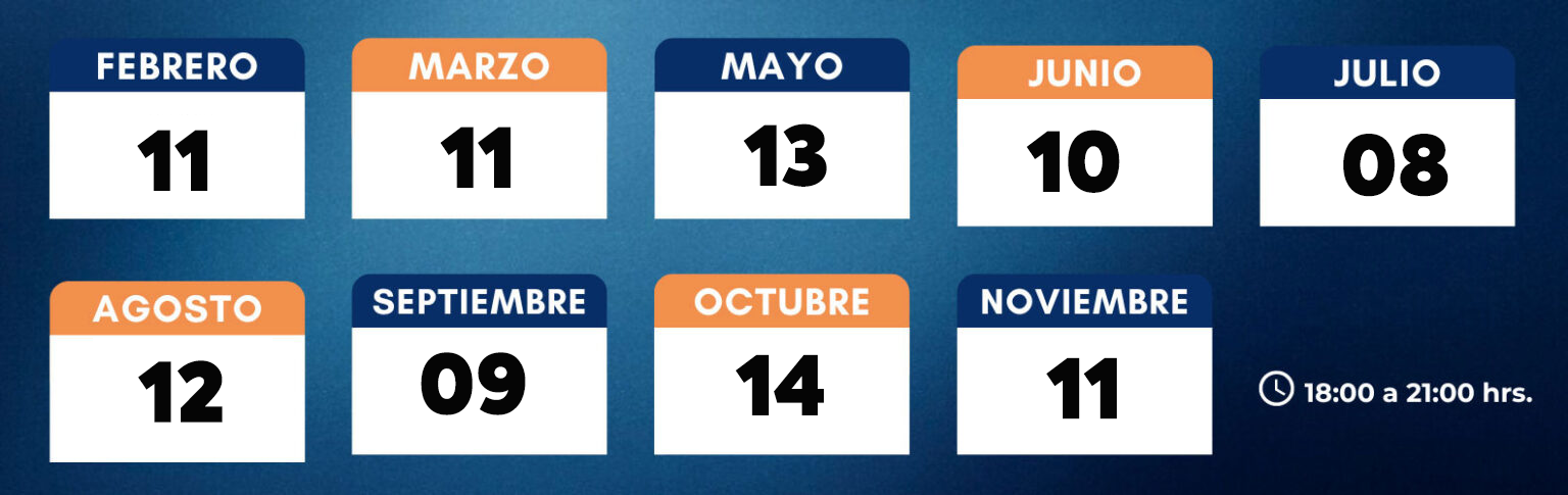 Calendario 2026 de WTC Talks