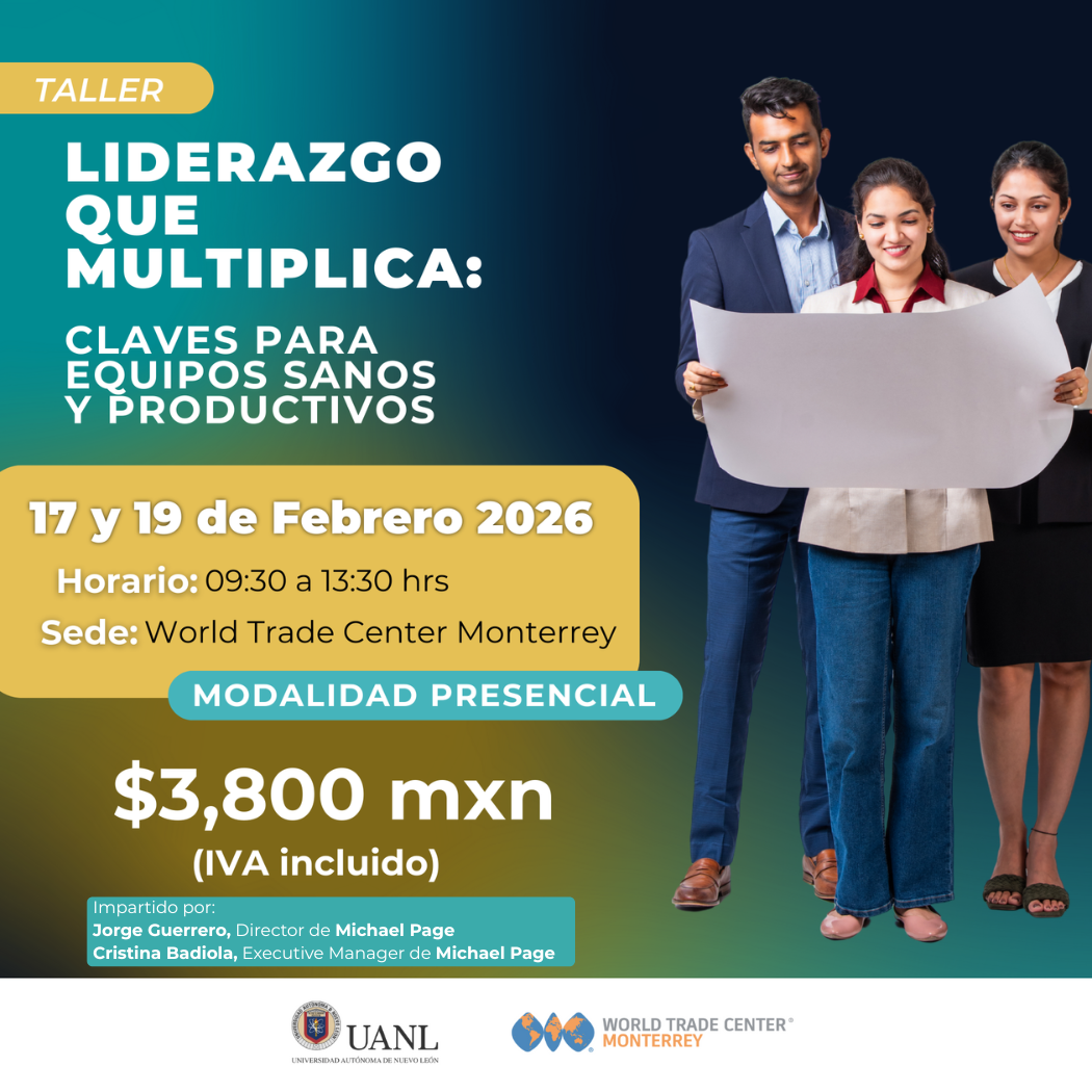 Taller | Liderazgo que Multiplica: Claves para equipos sanos y productivos