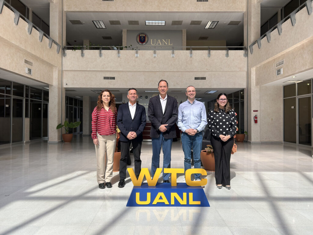 Visita de la delegación de la Región de Leiria, Portugal, al WTC Monterrey – UANL en Nuevo León.