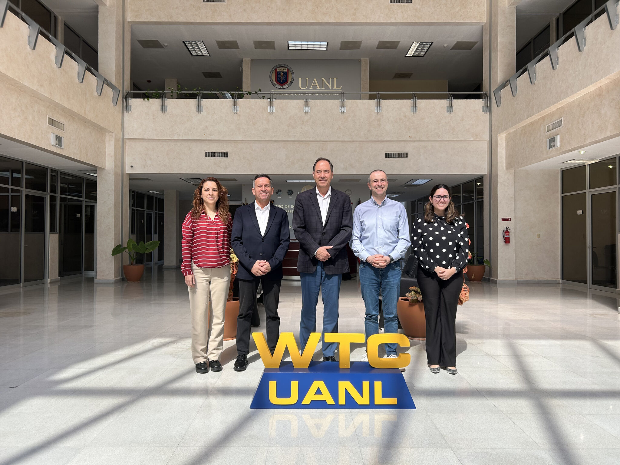 Visita de la delegación de la Región de Leiria, Portugal, al WTC Monterrey – UANL en Nuevo León